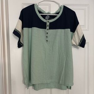 Pilcro / Anthropologie Short Sleeve Shirt